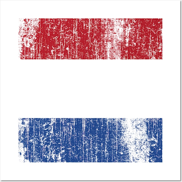 Distressed Netherlands Flag Wall Art by Eric03091978